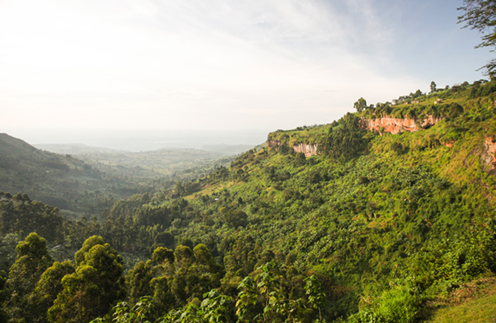Mount Elgon in Eastern Uganda